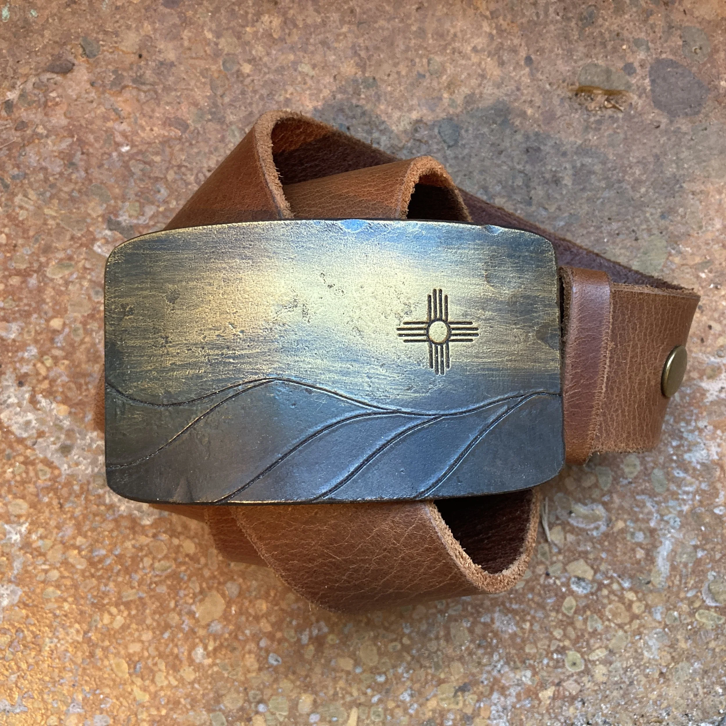 Montana Made Hand Forged Belt Buckles — Meridian Farm and Forge